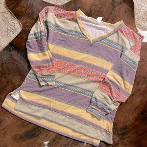 Sew in Love Cheetah Pullover Tee